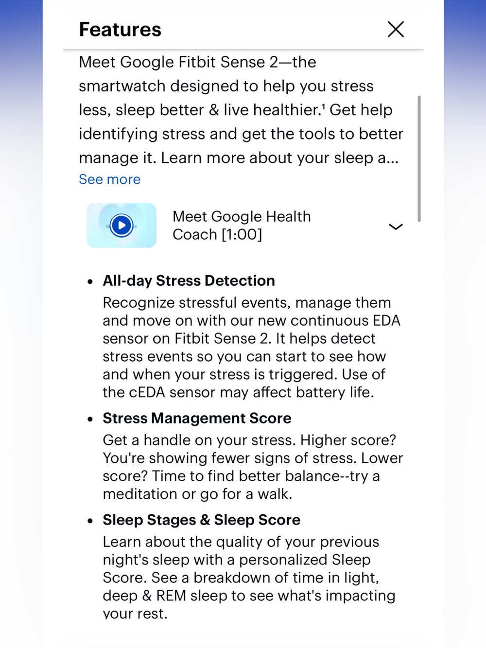 Fitbit Sense 2 - Picture 3 of 10